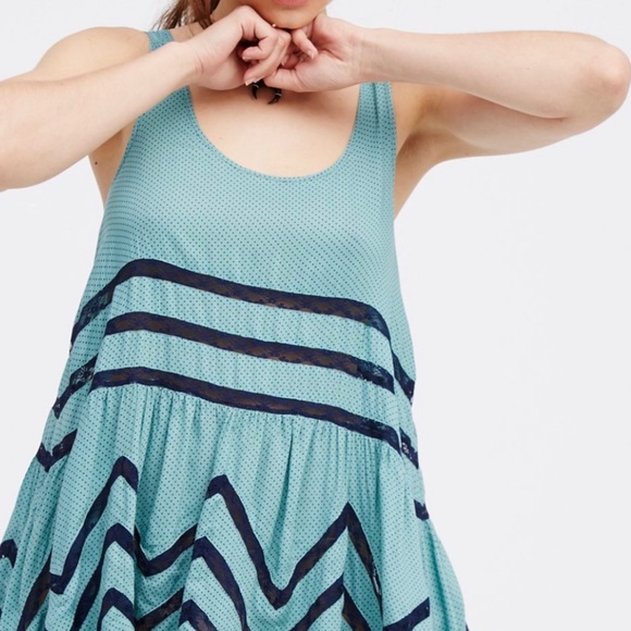 Free People Voile Trapeze Slip Dress - Picture 3 of 14